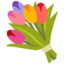 BOUQUET emoji in Google's design style - Unicode 1F490