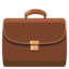 BRIEFCASE emoji in Google's design style - Unicode 1F4BC