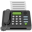 FAX MACHINE emoji in Google's design style - Unicode 1F4E0