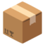 PACKAGE emoji in Google's design style - Unicode 1F4E6