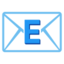 E-MAIL SYMBOL emoji in Google's design style - Unicode 1F4E7