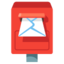 POSTBOX emoji in Google's design style - Unicode 1F4EE