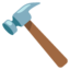 HAMMER emoji in Google's design style - Unicode 1F528