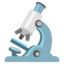 MICROSCOPE emoji in Google's design style - Unicode 1F52C