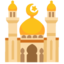 MOSQUE emoji in Google's design style - Unicode 1F54C