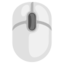 COMPUTER MOUSE emoji in Google's design style - Unicode 1F5B1-FE0F