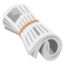 ROLLED-UP NEWSPAPER emoji in Google's design style - Unicode 1F5DE-FE0F