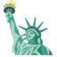 STATUE OF LIBERTY emoji in Google's design style - Unicode 1F5FD