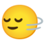 HEAD SHAKING HORIZONTALLY emoji in Google's design style - Unicode 1F642-200D-2194-FE0F