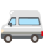 MINIBUS emoji in Google's design style - Unicode 1F690