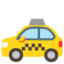 TAXI emoji in Google's design style - Unicode 1F695