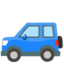 RECREATIONAL VEHICLE emoji in Google's design style - Unicode 1F699