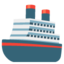 SHIP emoji in Google's design style - Unicode 1F6A2