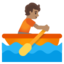 ROWBOAT emoji with medium skin tone skin tone