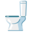 TOILET emoji in Google's design style - Unicode 1F6BD