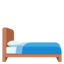 BED emoji in Google's design style - Unicode 1F6CF-FE0F