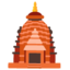 HINDU TEMPLE emoji in Google's design style - Unicode 1F6D5