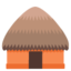 HUT emoji in Google's design style - Unicode 1F6D6