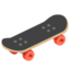 SKATEBOARD emoji in Google's design style - Unicode 1F6F9