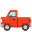 PICKUP TRUCK emoji in Google's design style - Unicode 1F6FB