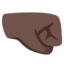 RIGHT-FACING FIST emoji with dark skin tone skin tone