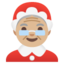 MOTHER CHRISTMAS emoji with medium-light skin tone skin tone