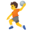 HANDBALL emoji in Google's design style - Unicode 1F93E