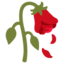 WILTED FLOWER emoji in Google's design style - Unicode 1F940