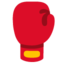 BOXING GLOVE emoji in Google's design style - Unicode 1F94A