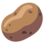 POTATO emoji in Google's design style - Unicode 1F954