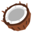 COCONUT emoji in Google's design style - Unicode 1F965