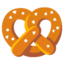 PRETZEL emoji in Google's design style - Unicode 1F968