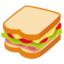 SANDWICH emoji in Google's design style - Unicode 1F96A