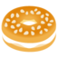 BAGEL emoji in Google's design style - Unicode 1F96F