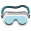 GOGGLES emoji in Google's design style - Unicode 1F97D