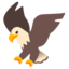 EAGLE emoji in Google's design style - Unicode 1F985