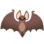 BAT emoji in Google's design style - Unicode 1F987