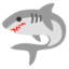 SHARK emoji in Google's design style - Unicode 1F988