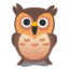 OWL emoji in Google's design style - Unicode 1F989