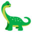 SAUROPOD emoji in Google's design style - Unicode 1F995