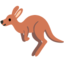 KANGAROO emoji in Google's design style - Unicode 1F998