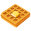 WAFFLE emoji in Google's design style - Unicode 1F9C7