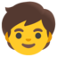 CHILD emoji in Google's design style - Unicode 1F9D2