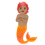 MERPERSON emoji with medium skin tone skin tone