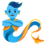 GENIE emoji in Google's design style - Unicode 1F9DE