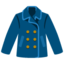 COAT emoji in Google's design style - Unicode 1F9E5