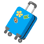 LUGGAGE emoji in Google's design style - Unicode 1F9F3