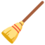 BROOM emoji in Google's design style - Unicode 1F9F9