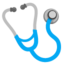 STETHOSCOPE emoji in Google's design style - Unicode 1FA7A