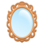 MIRROR emoji in Google's design style - Unicode 1FA9E